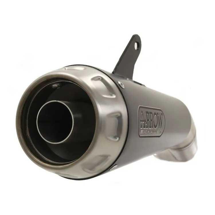 Arrow Pro-Race Slip-on Exhaust Nichrome with Steel Cap Yamaha YZF-R3 2019-2025  71894PRI