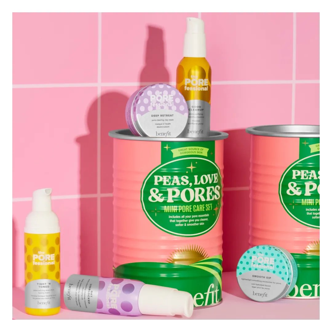 Benefit Peas, Love & Pores Pores Mini Pore Care Gift Set