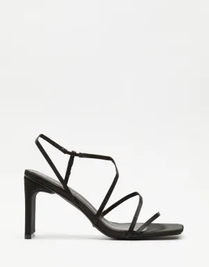 Billini Valetta Heel - Black Satin