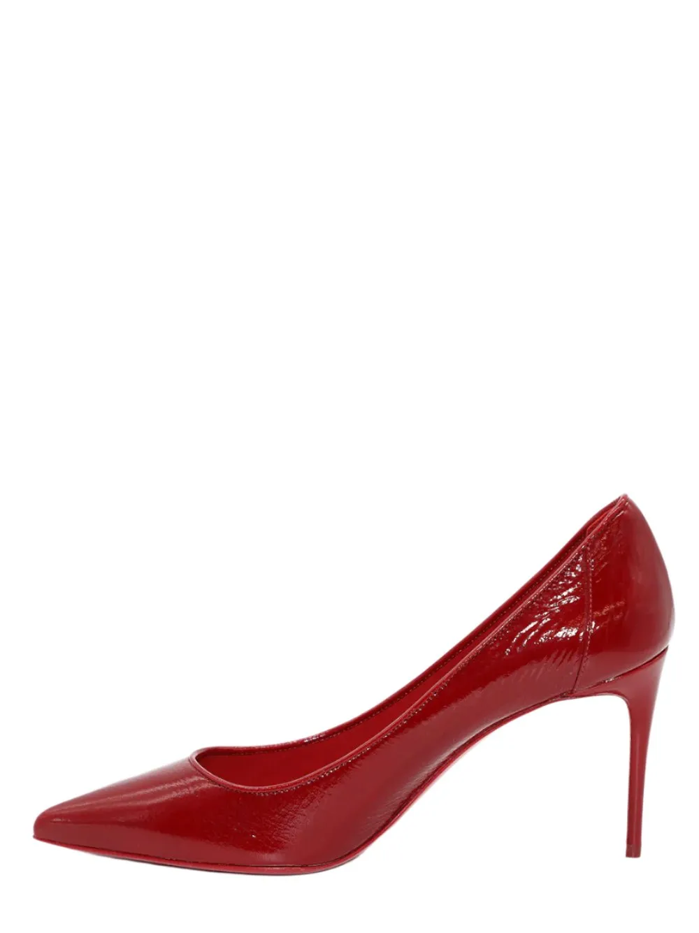 Christian Louboutin Sporty Kate 85 Pat Pumps in Loubi | In-Store Only