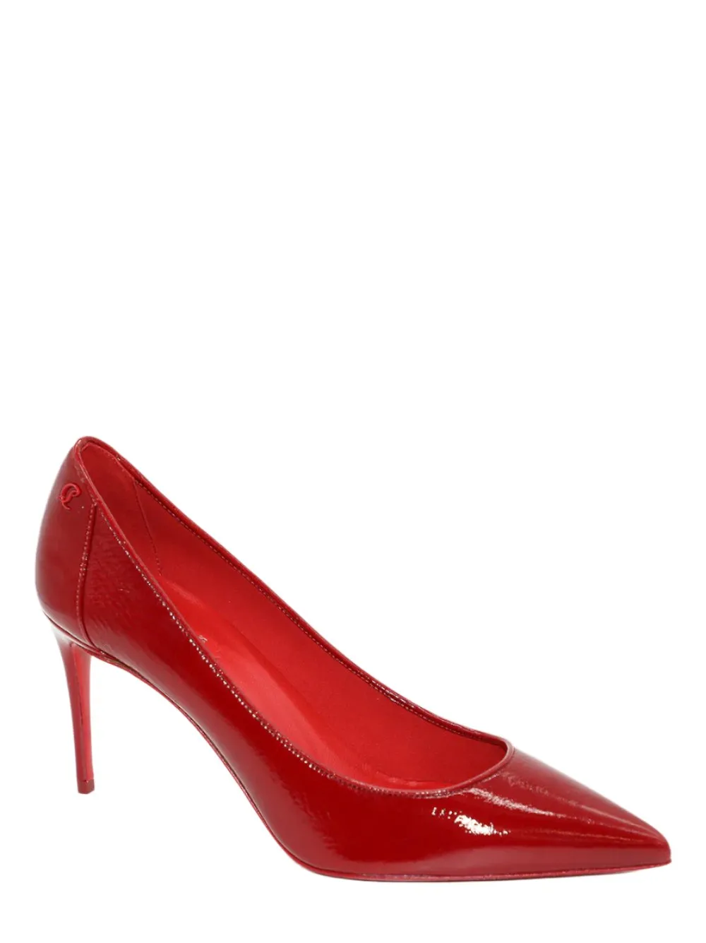 Christian Louboutin Sporty Kate 85 Pat Pumps in Loubi | In-Store Only