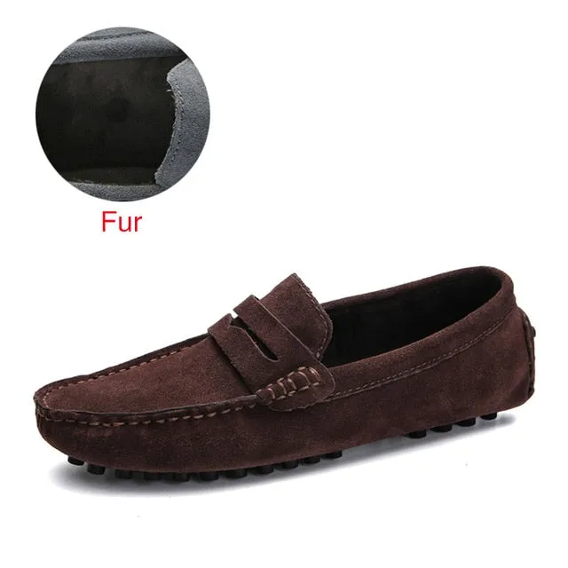 DEKABR Fashion Men's Genuine Leather Loafers Moccasins. #VezzyWorld