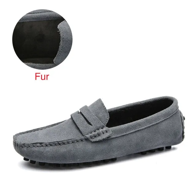 DEKABR Fashion Men's Genuine Leather Loafers Moccasins. #VezzyWorld
