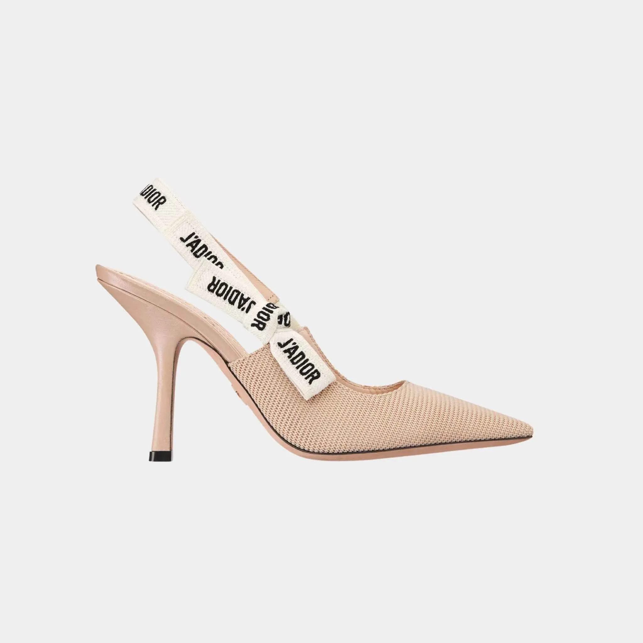 Dior JAdior Slingback Pump Heels With Nude Technical Fabric