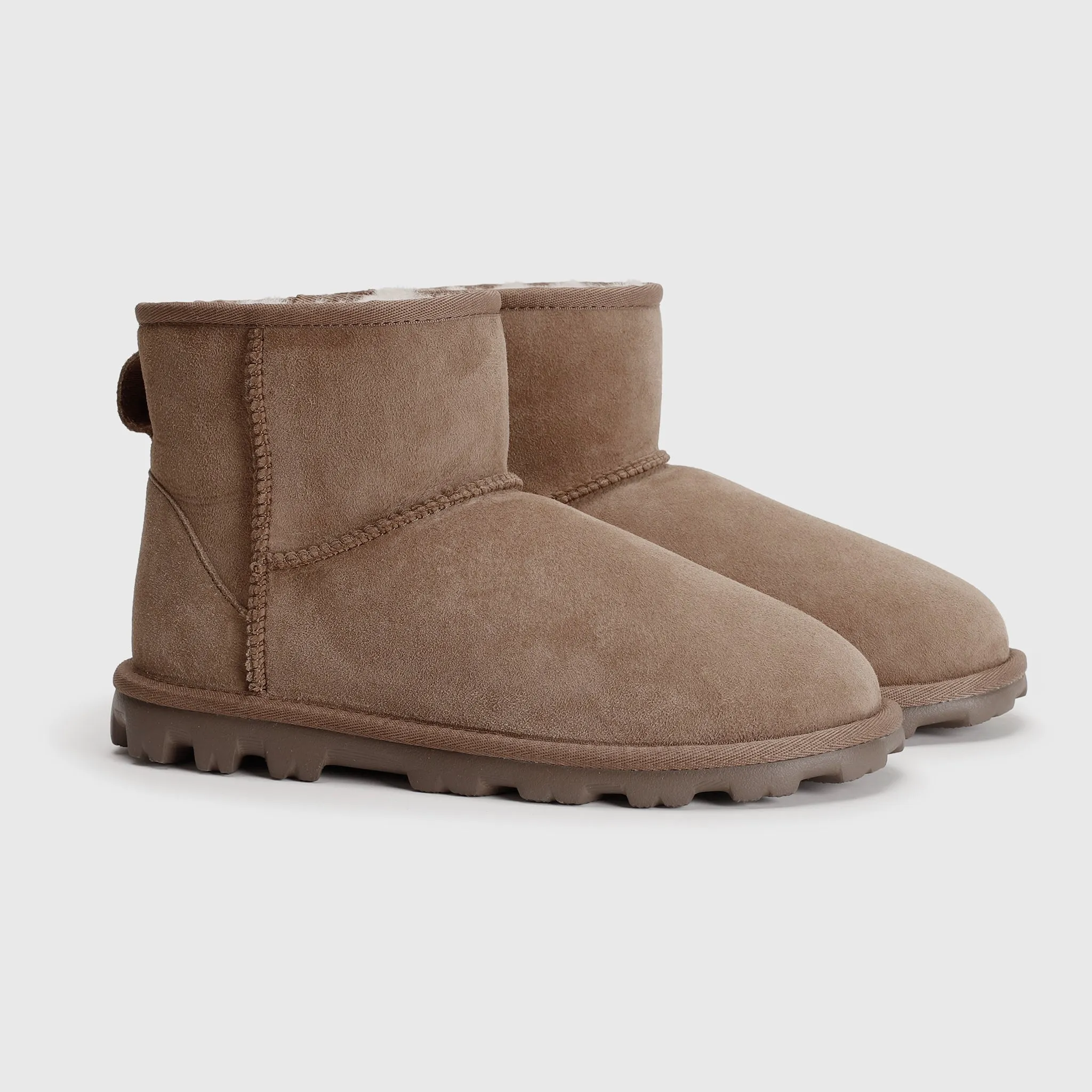 ELLA SHEARLING ANKLE BOOTS