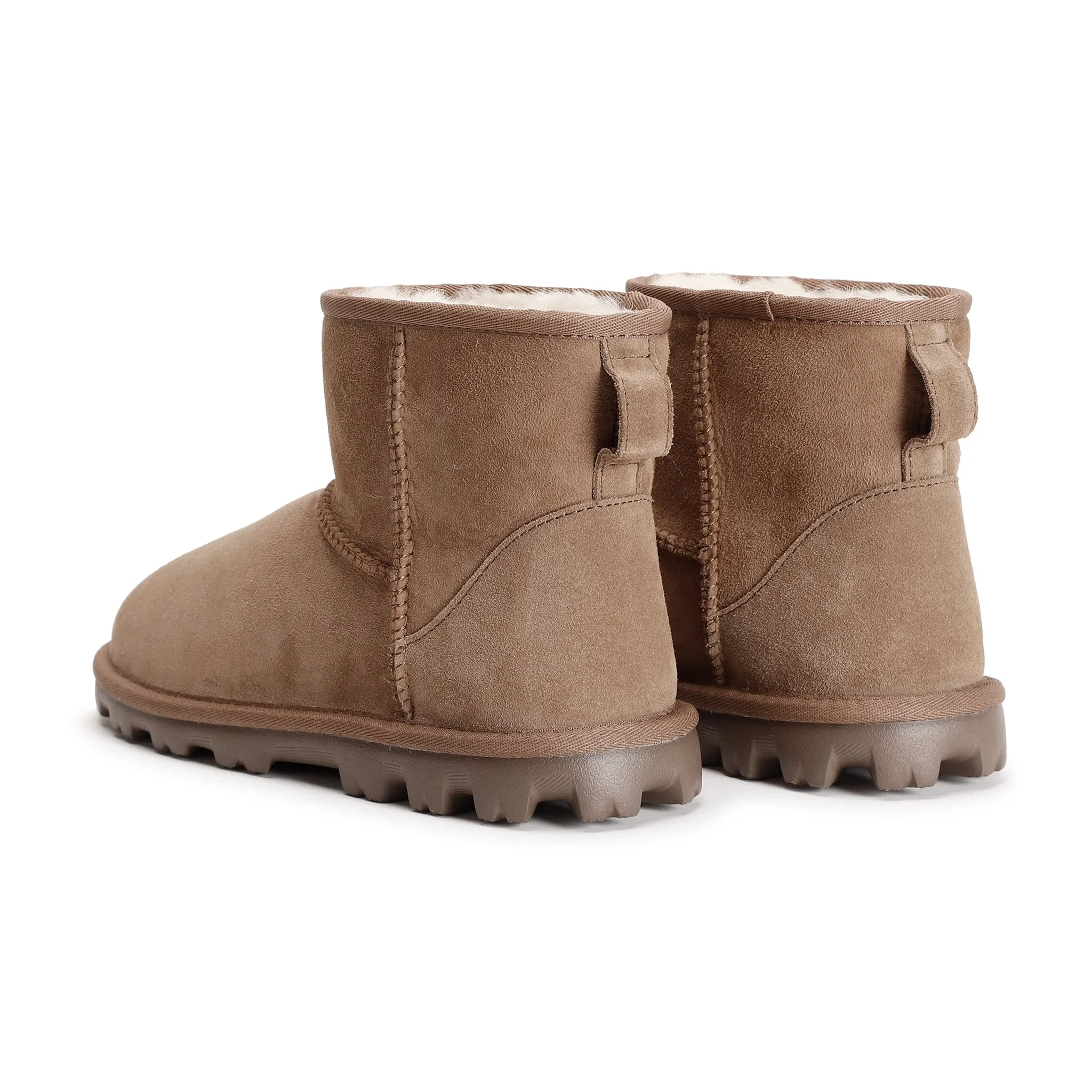 ELLA SHEARLING ANKLE BOOTS