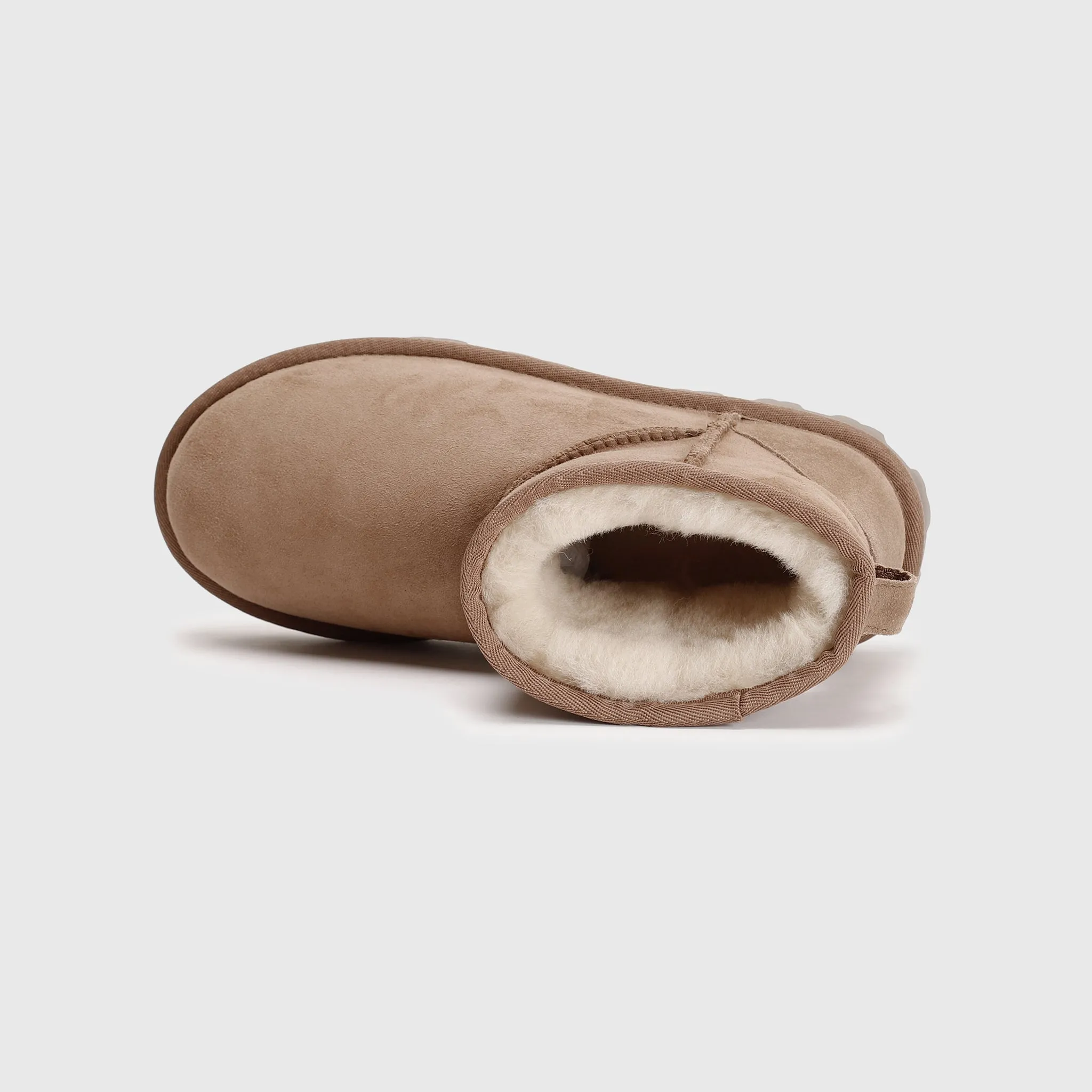 ELLA SHEARLING ANKLE BOOTS