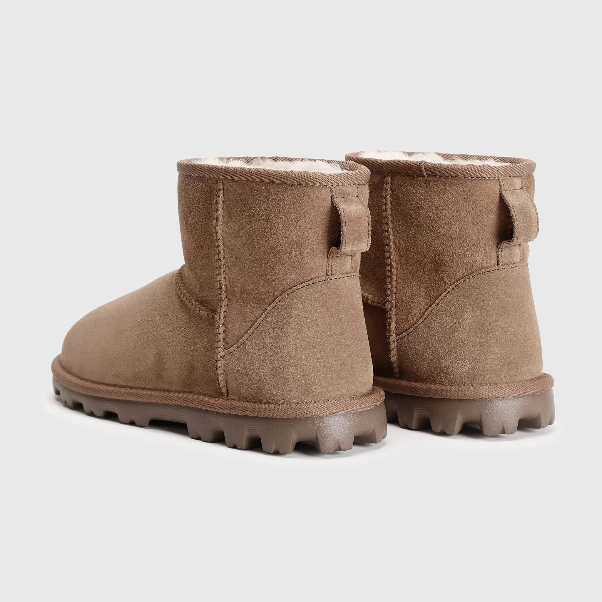 ELLA SHEARLING ANKLE BOOTS