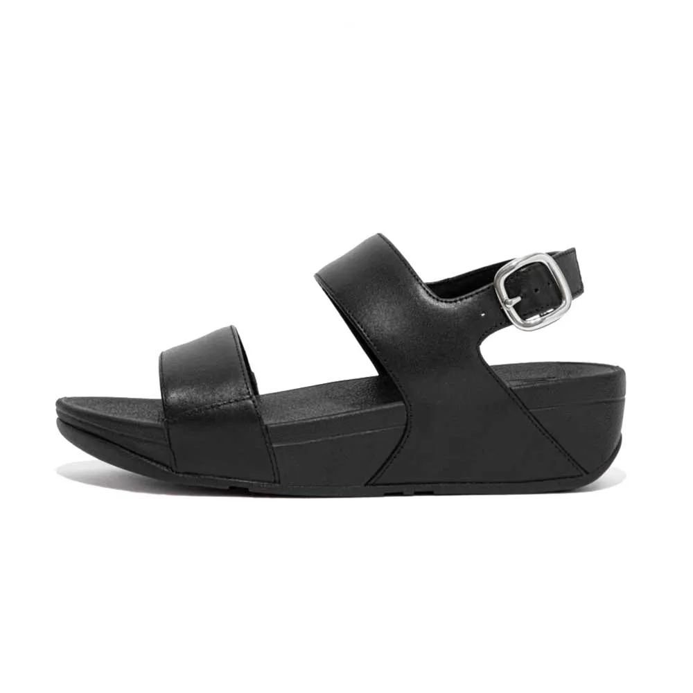 FitFlop Lulu Leather Backstrap Sandals - All Black