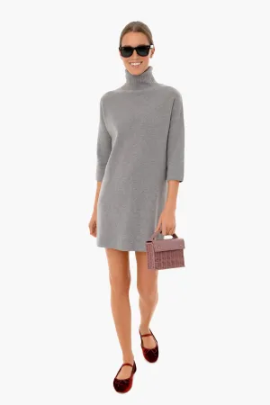 Harbor Gray Vivianne Turtleneck Dress