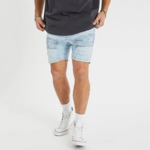 Hellcat Denim Short Astoria Blue