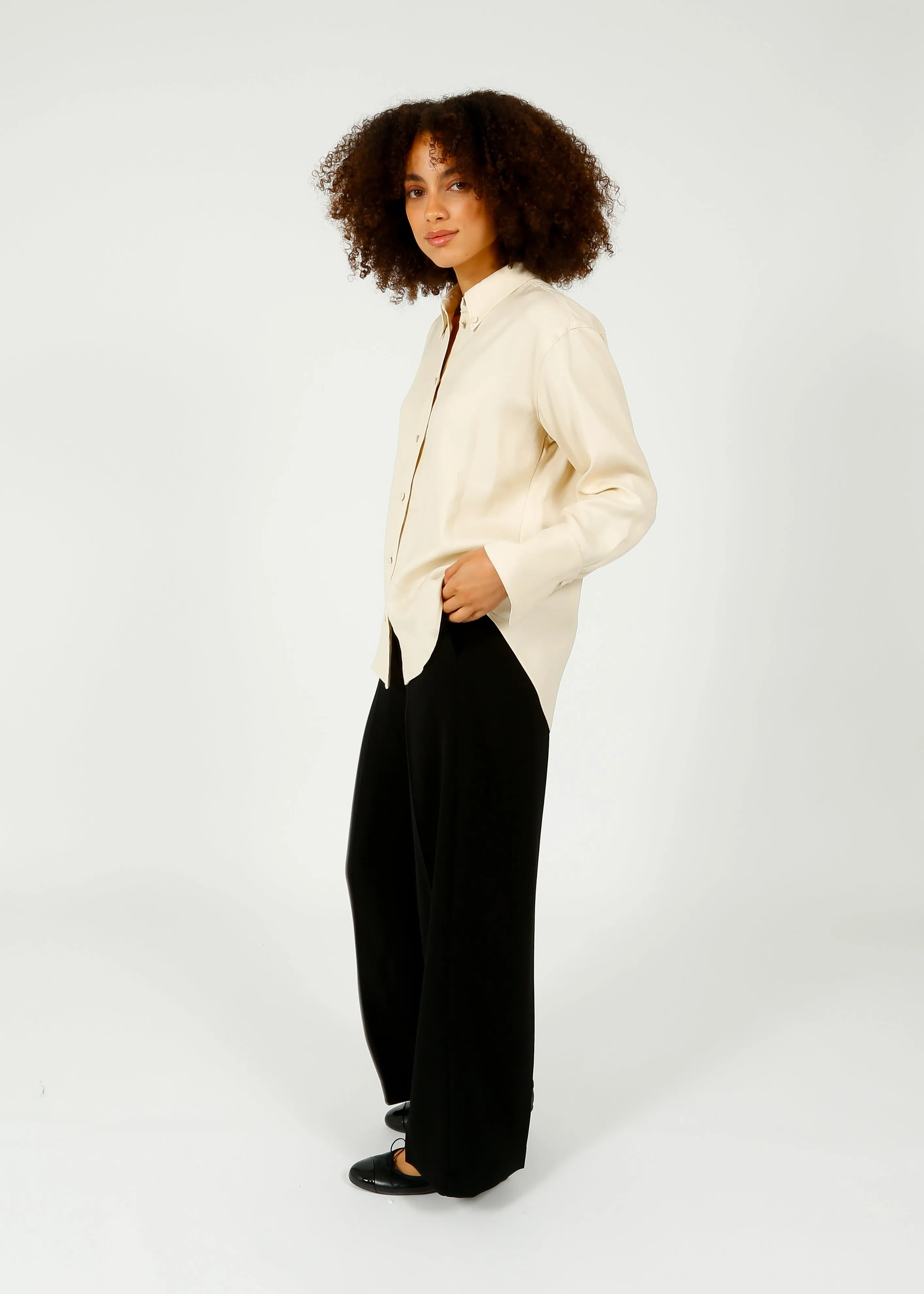 JOSEPH Felicien Blouse in Oat