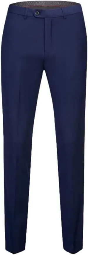 keusyoi Men Solid Color Suit Pants Business Slim Fit Dress Office Trousers Male Dress Formal Casual Suit Pants