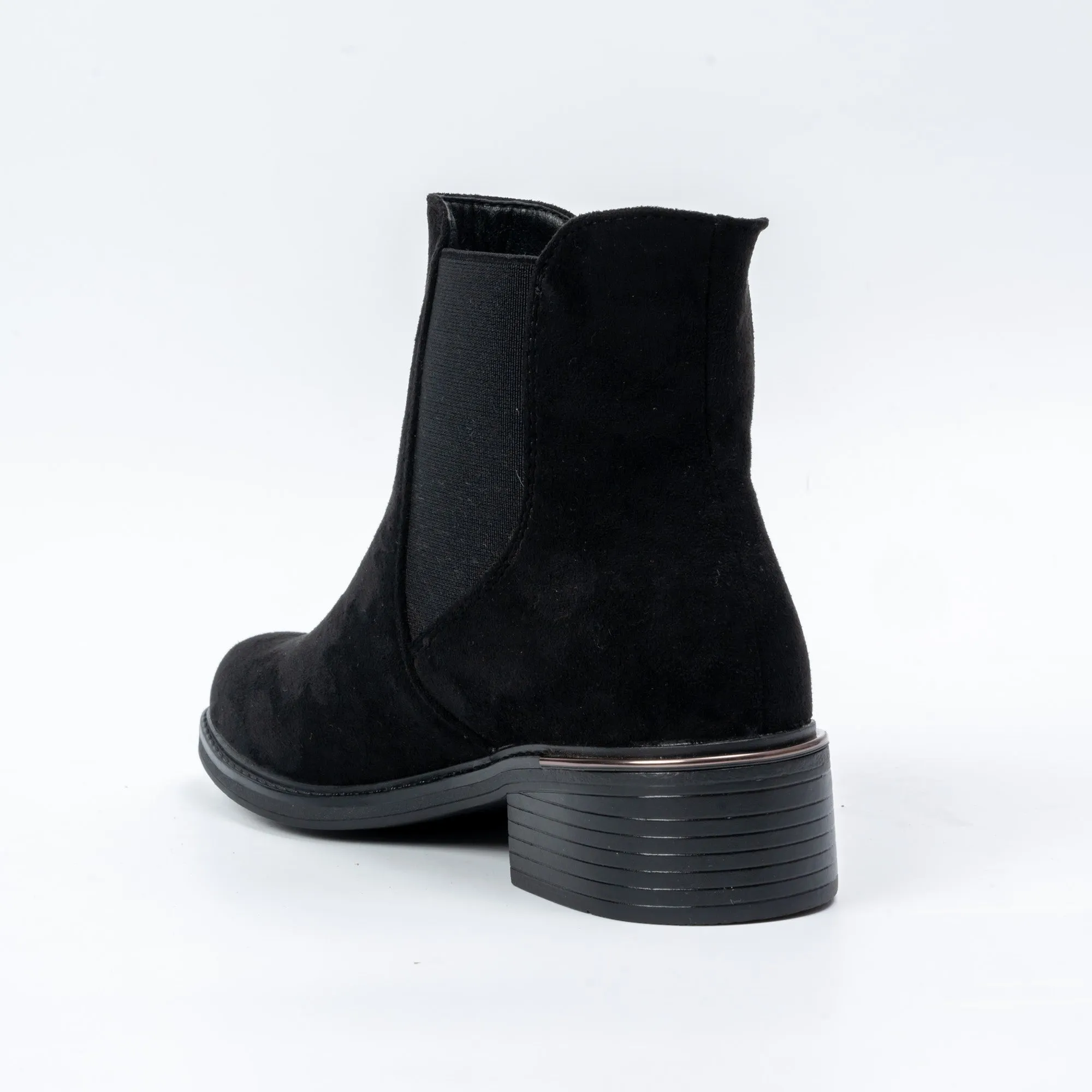 Kissed by Suede - Black Casual Boots