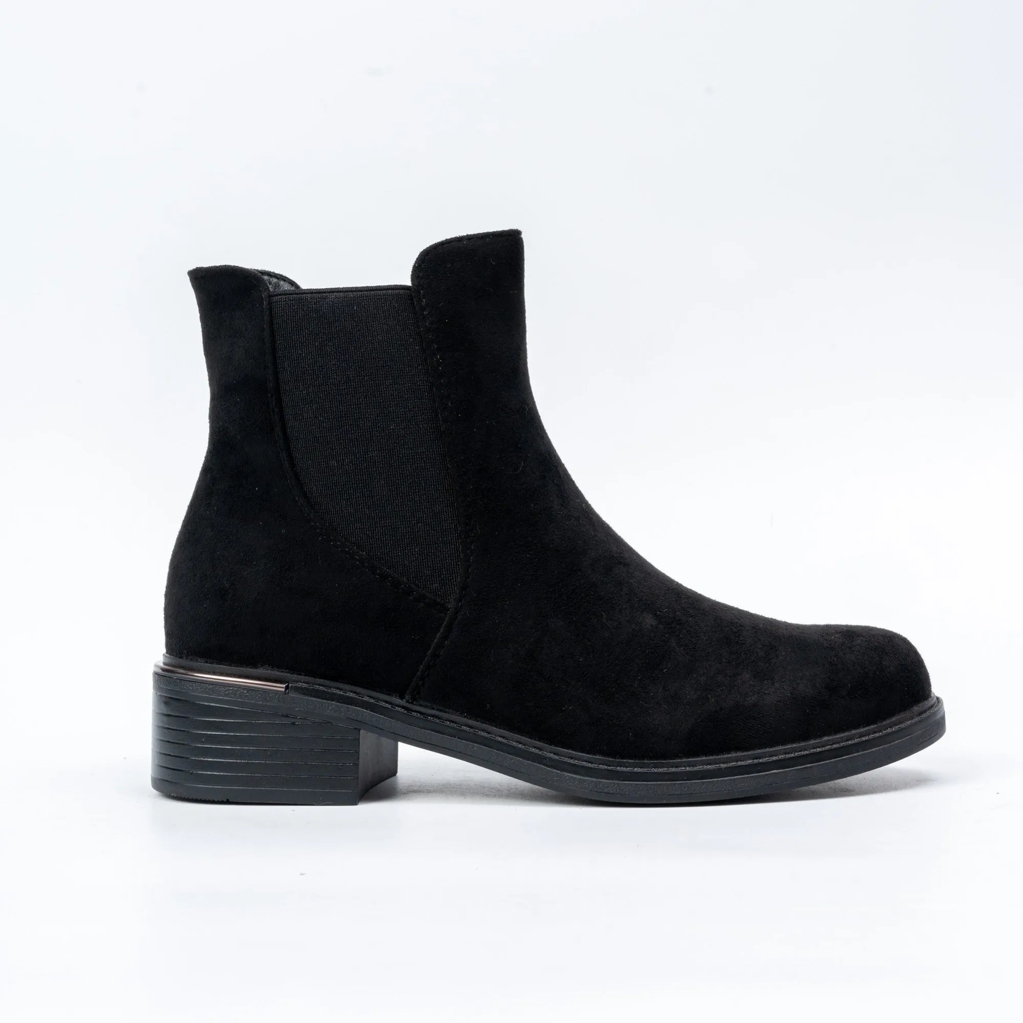 Kissed by Suede - Black Casual Boots