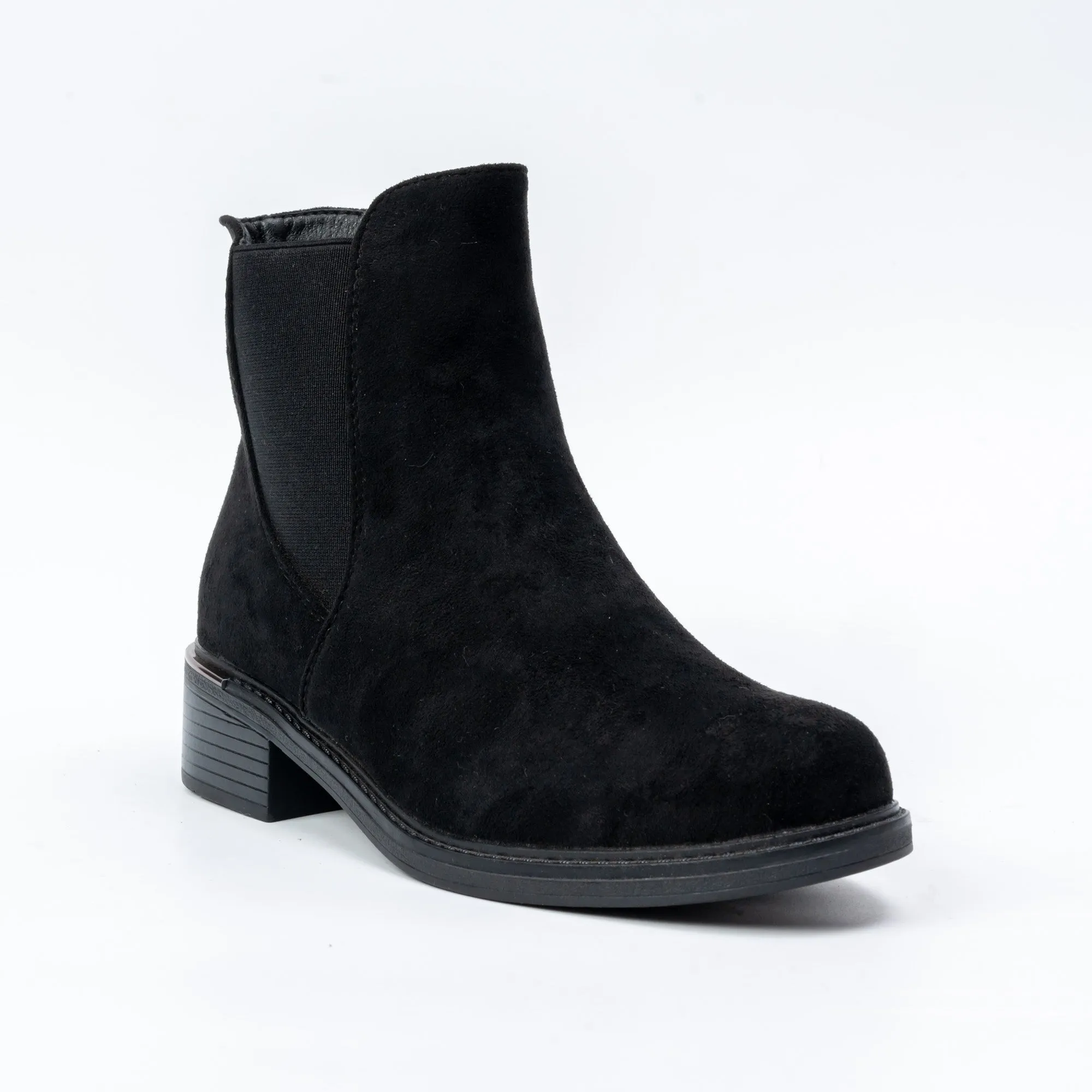 Kissed by Suede - Black Casual Boots