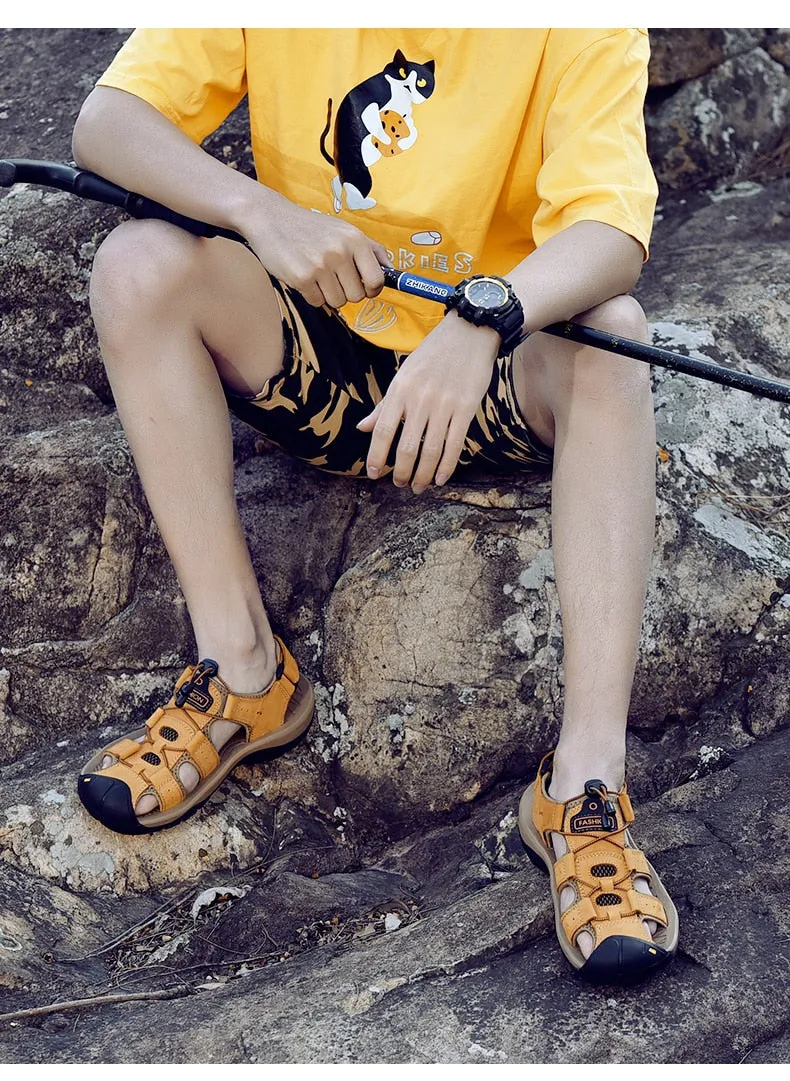 Leather Men Sandals
