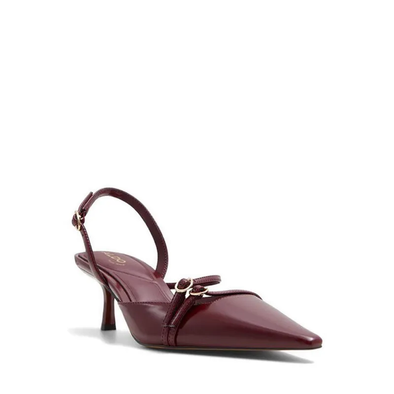 Marietta Women'S Heeled Shoes - Bordo