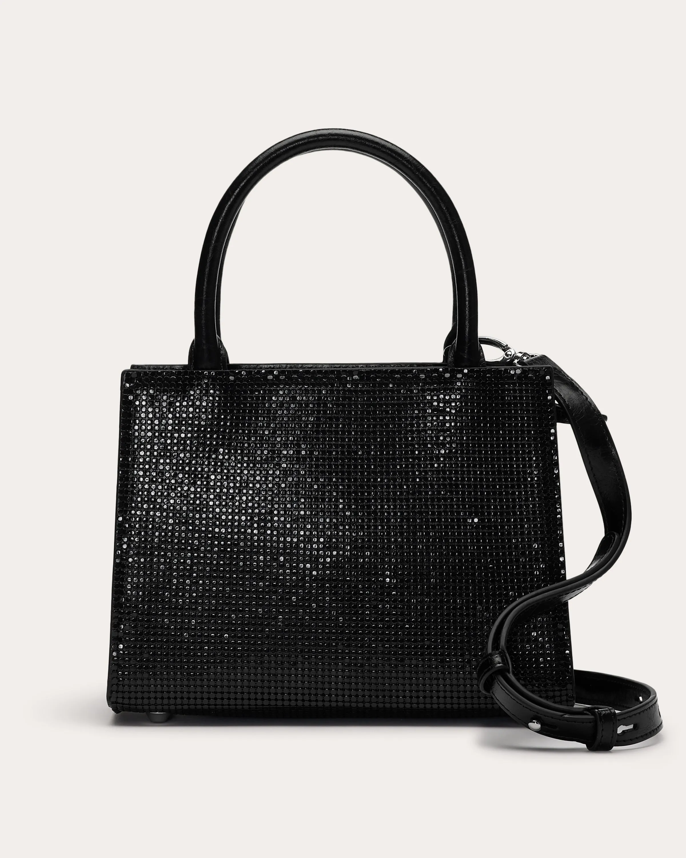 Portia Leather Chainmail Bag