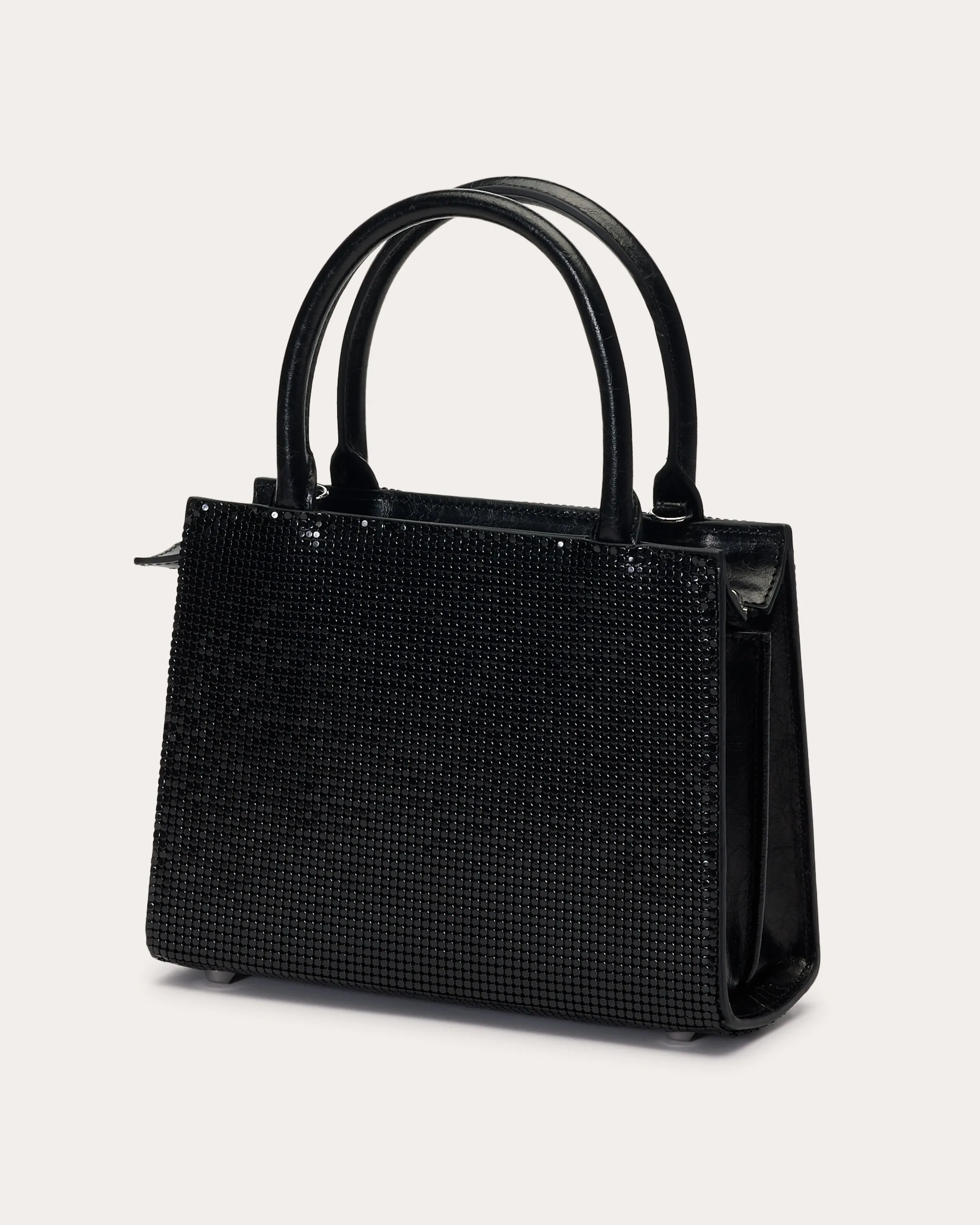 Portia Leather Chainmail Bag
