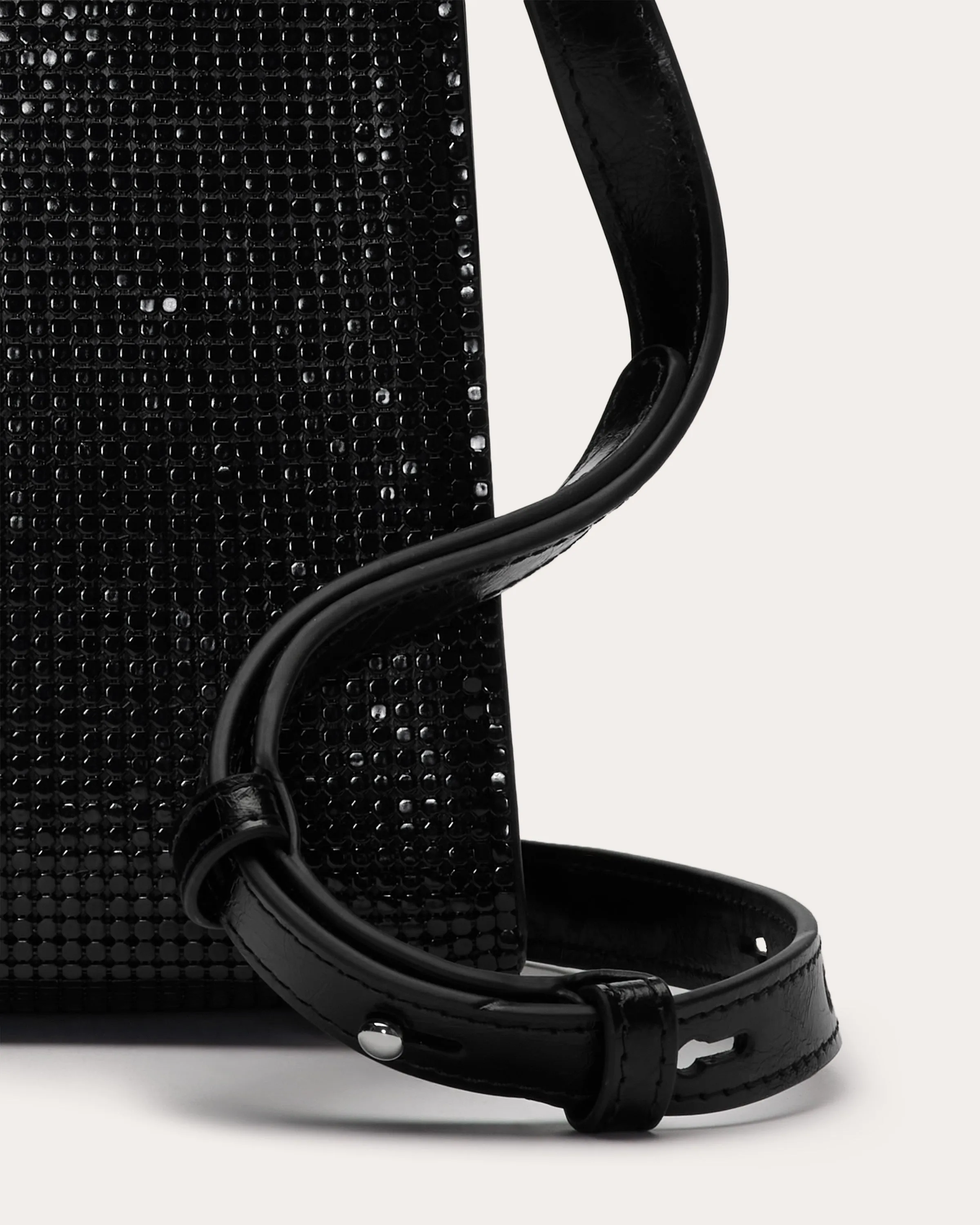Portia Leather Chainmail Bag
