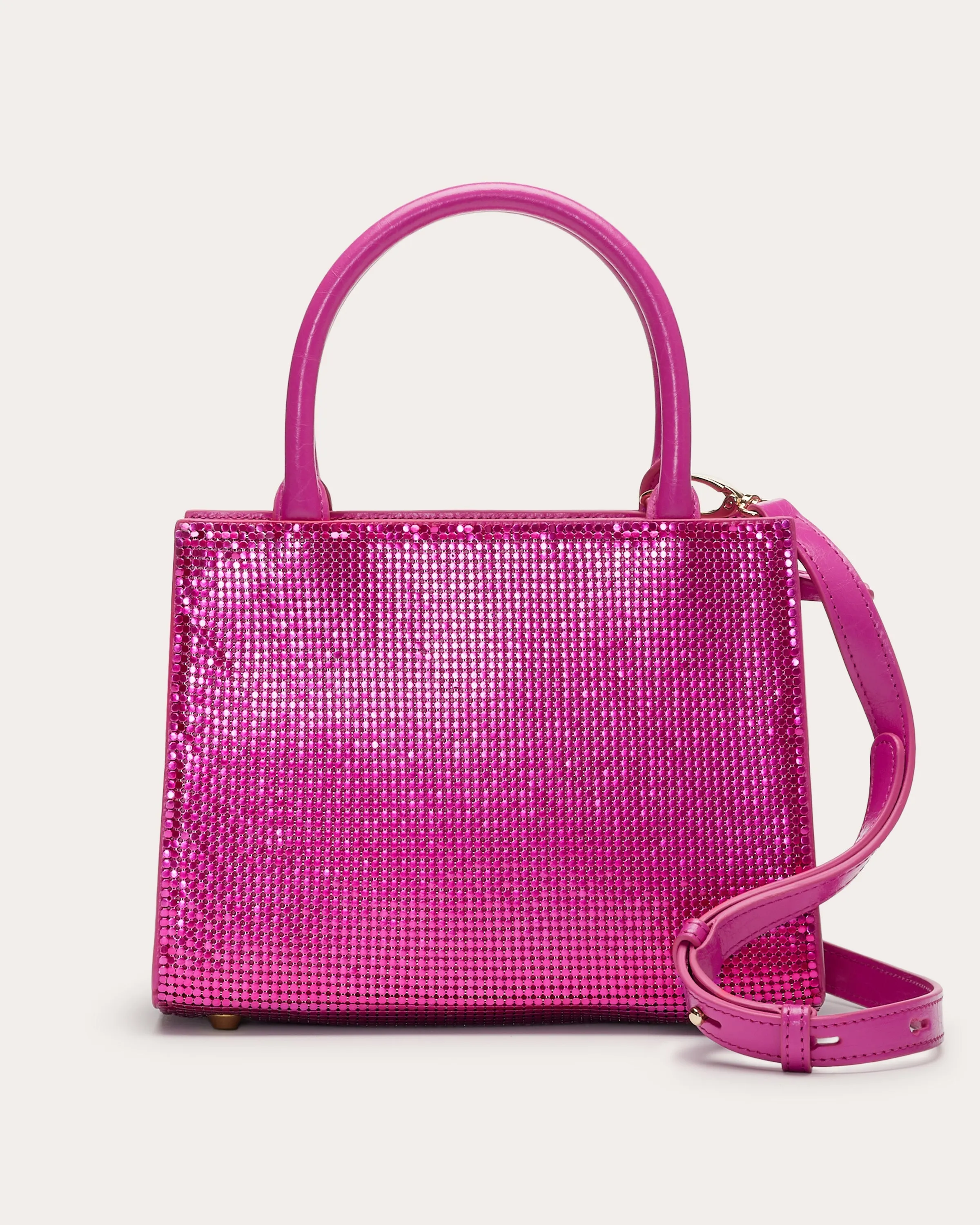 Portia Leather Chainmail Bag