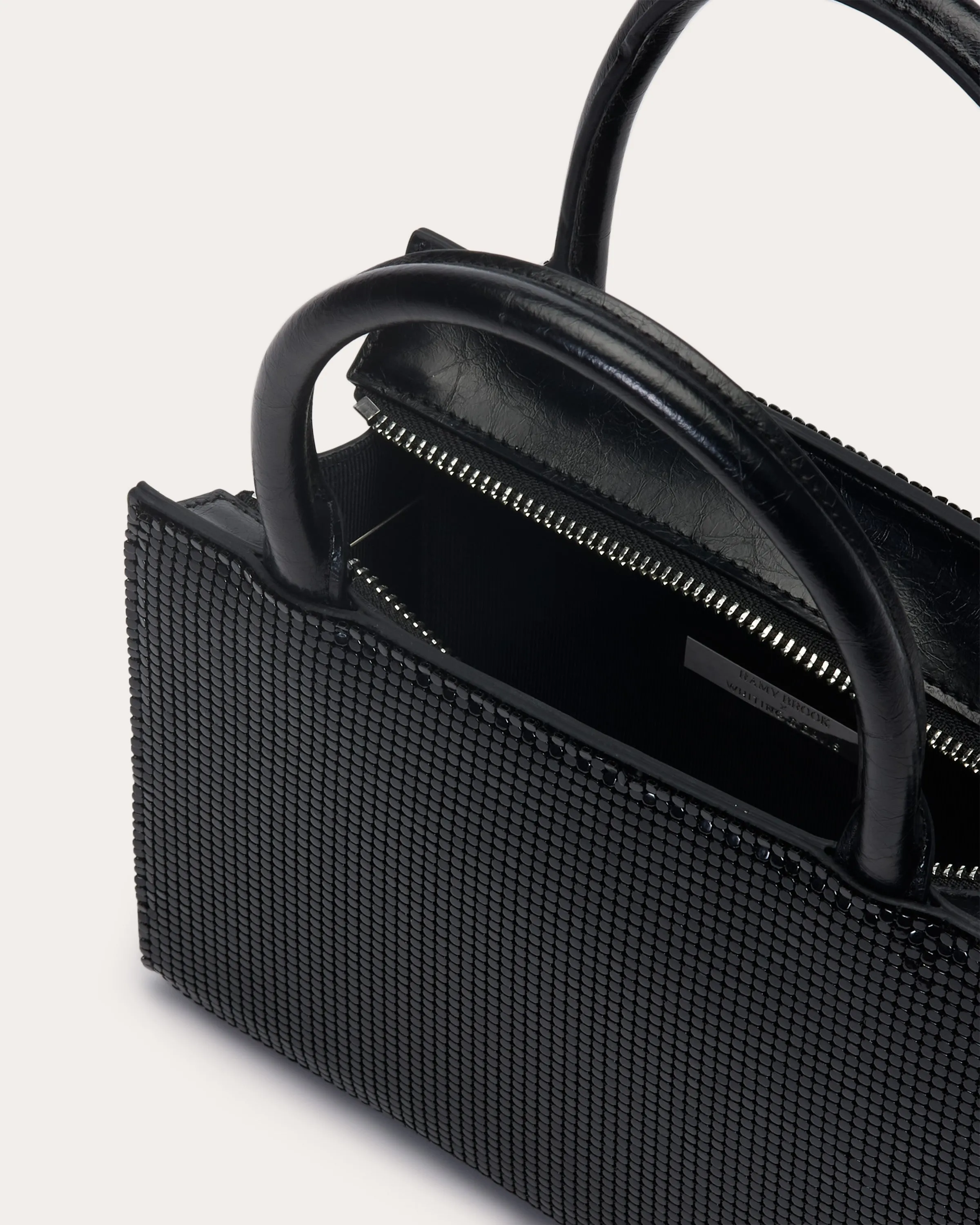Portia Leather Chainmail Bag