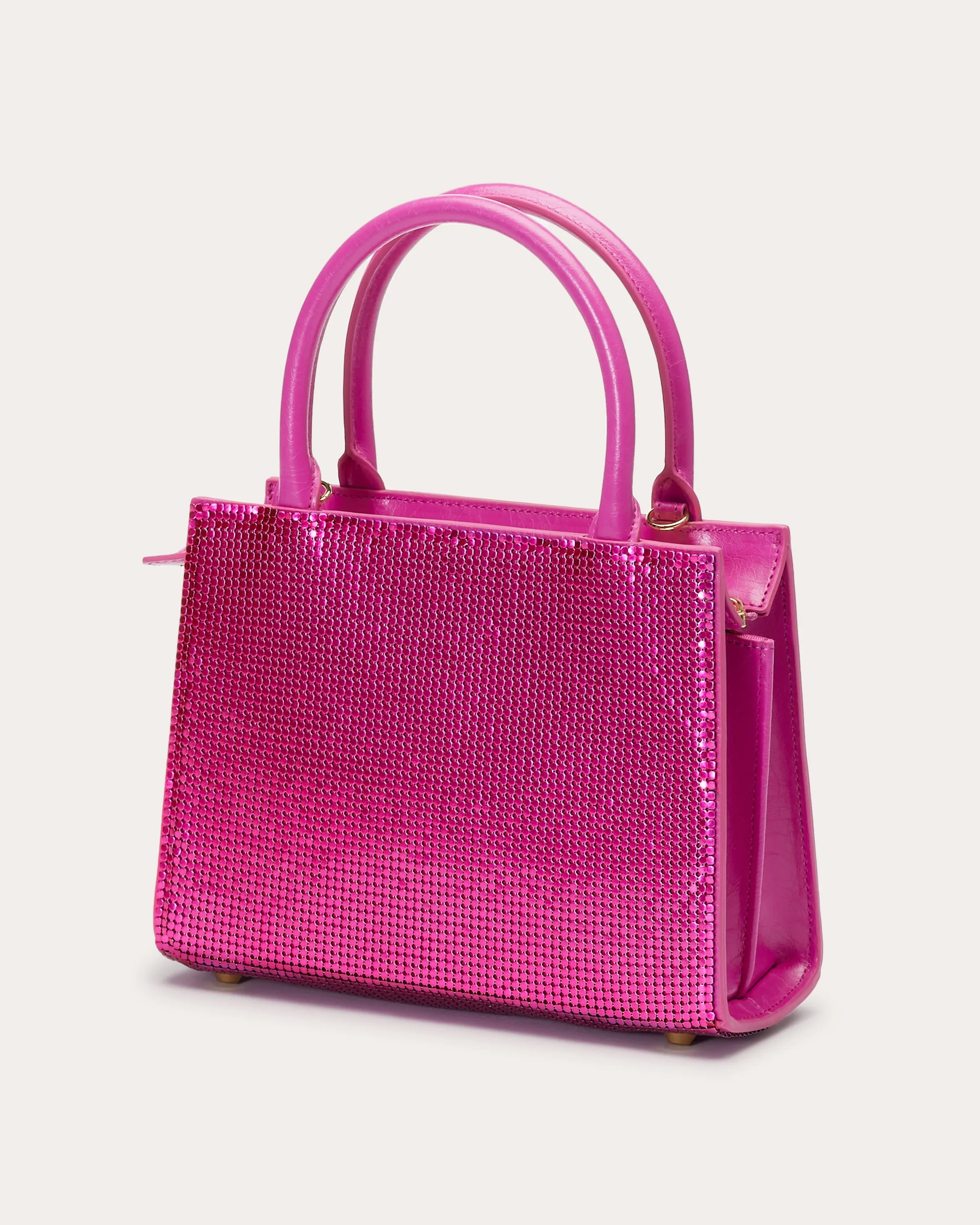 Portia Leather Chainmail Bag