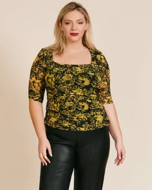 Printed Mesh Top | LEMON