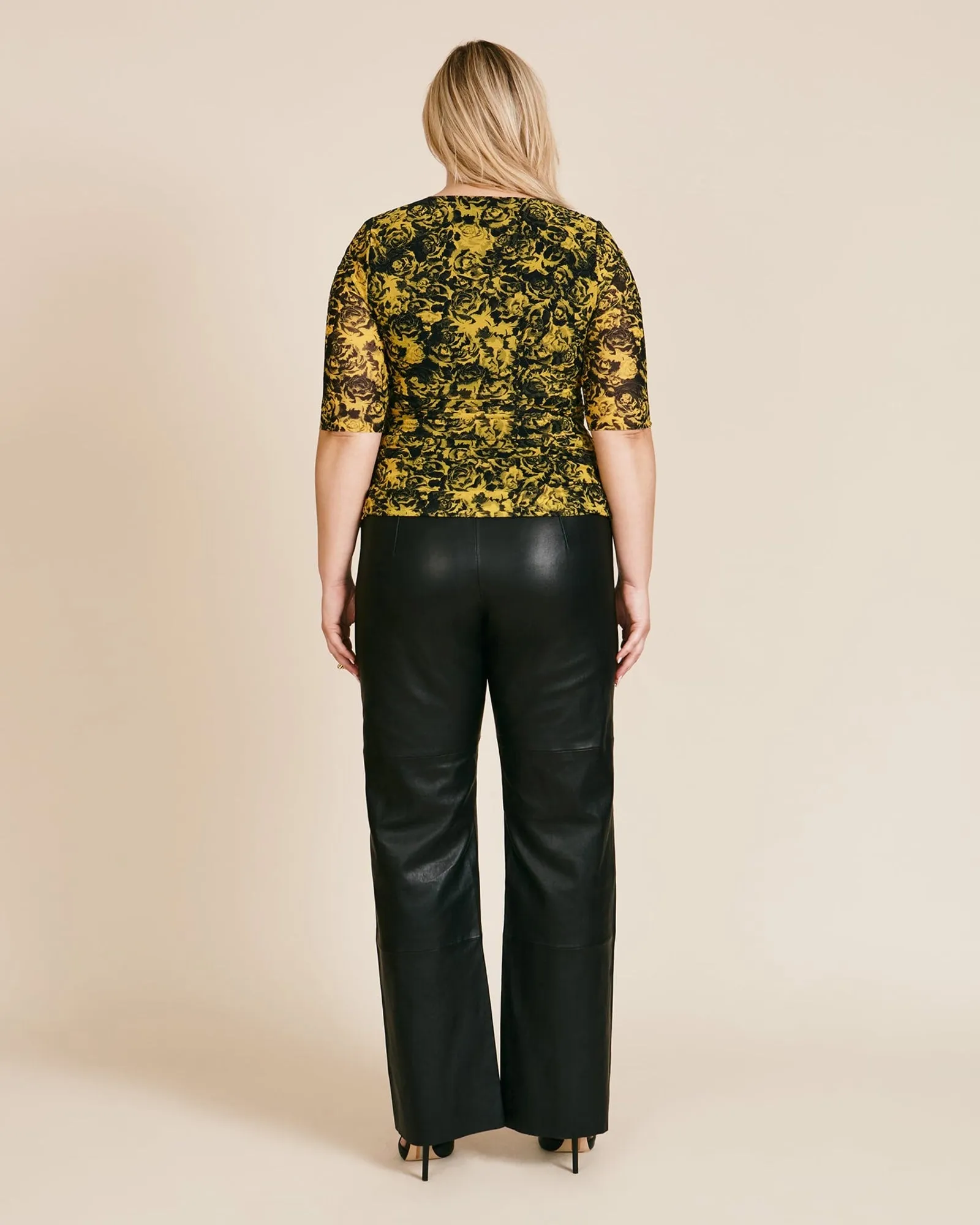 Printed Mesh Top | LEMON
