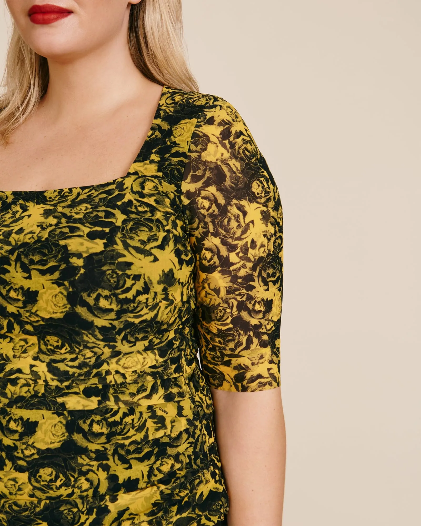 Printed Mesh Top | LEMON