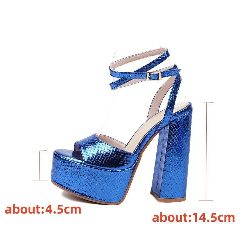 Public Desire Platform Block Heels