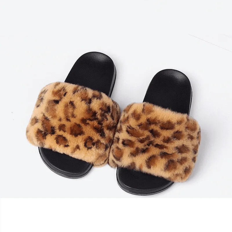 Rabbit Fur Slippers Classy Comfortable Indoor & Outdoor Sandals