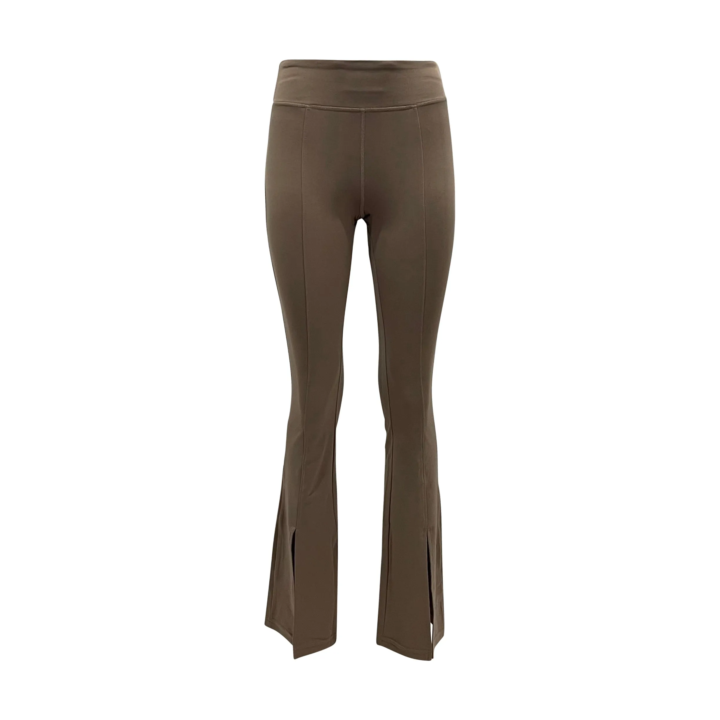 Therapy Active Flare Leg Leggings with Front Flare Split