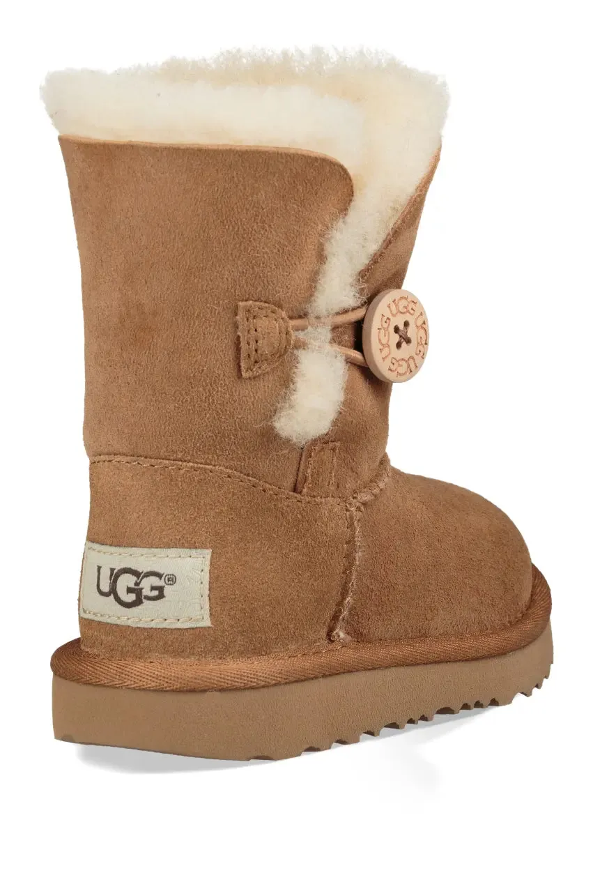 Toddler’s UGG Bailey Button II – Cozy Sheepskin Boot with Versatile Style