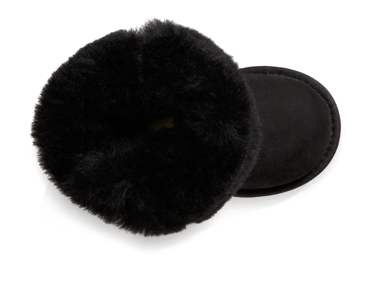 Toddler’s UGG Bailey Button II – Cozy Sheepskin Boot with Versatile Style