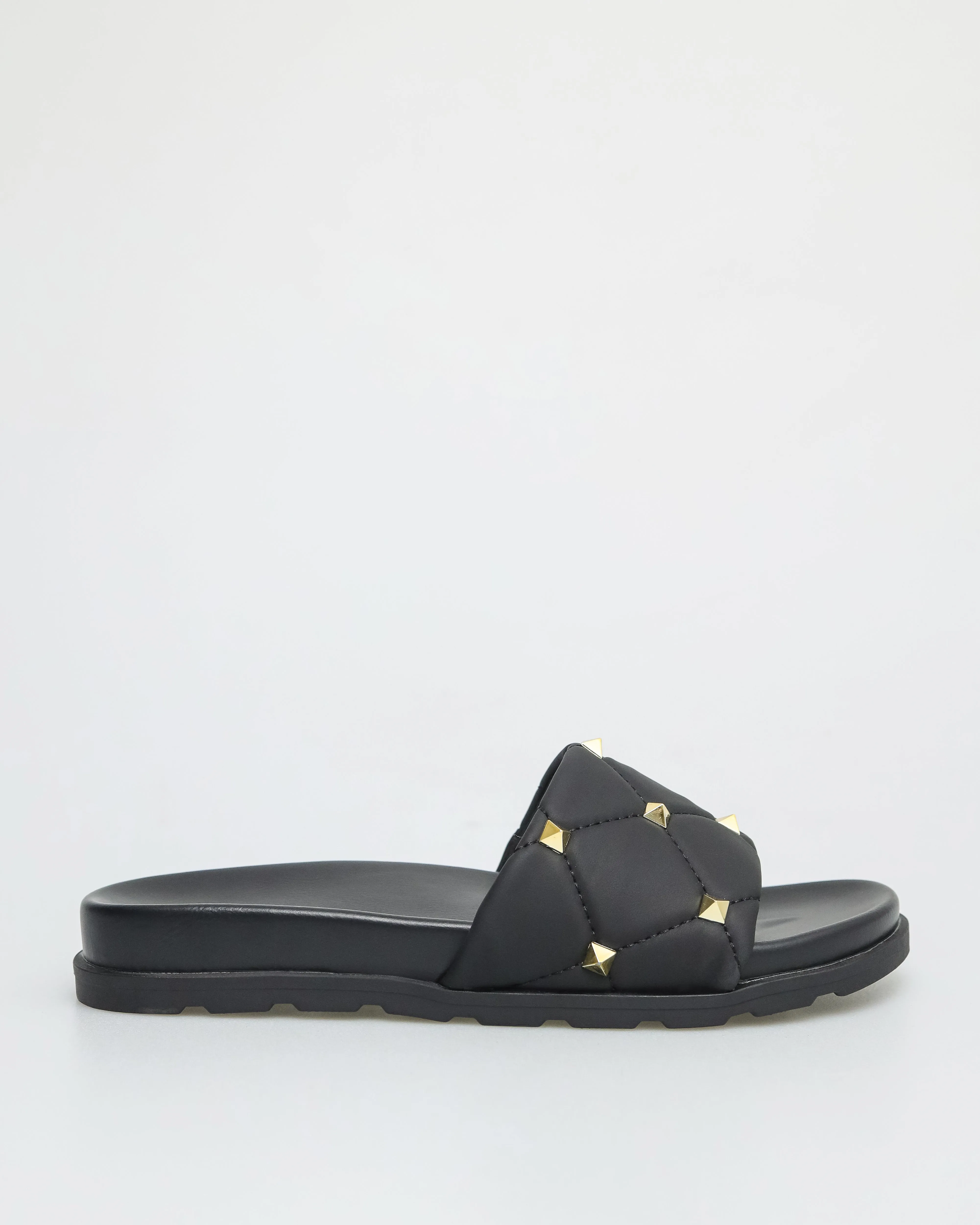 Tomaz NN215 Ladies Stud Quilted Sandals