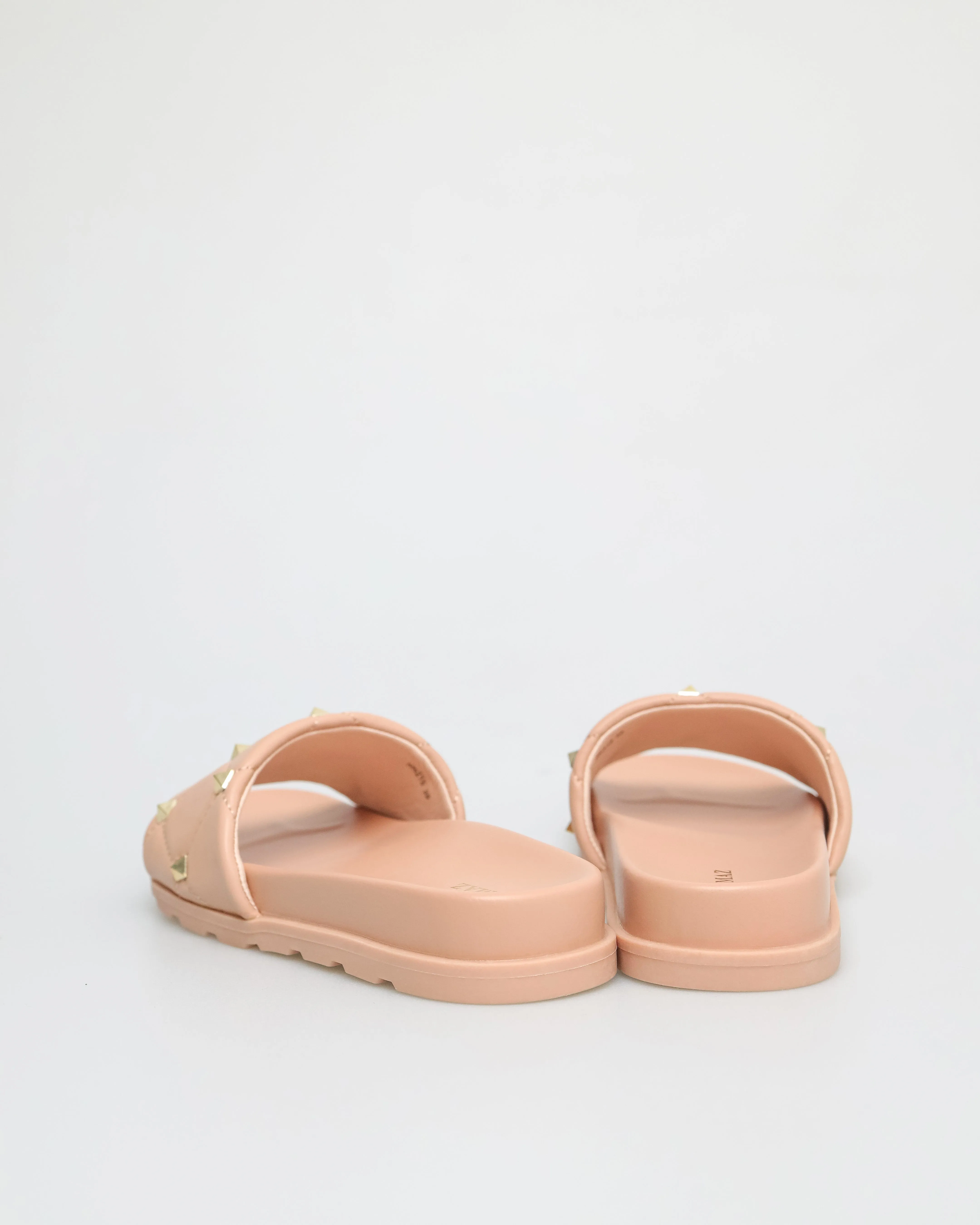 Tomaz NN215 Ladies Stud Quilted Sandals