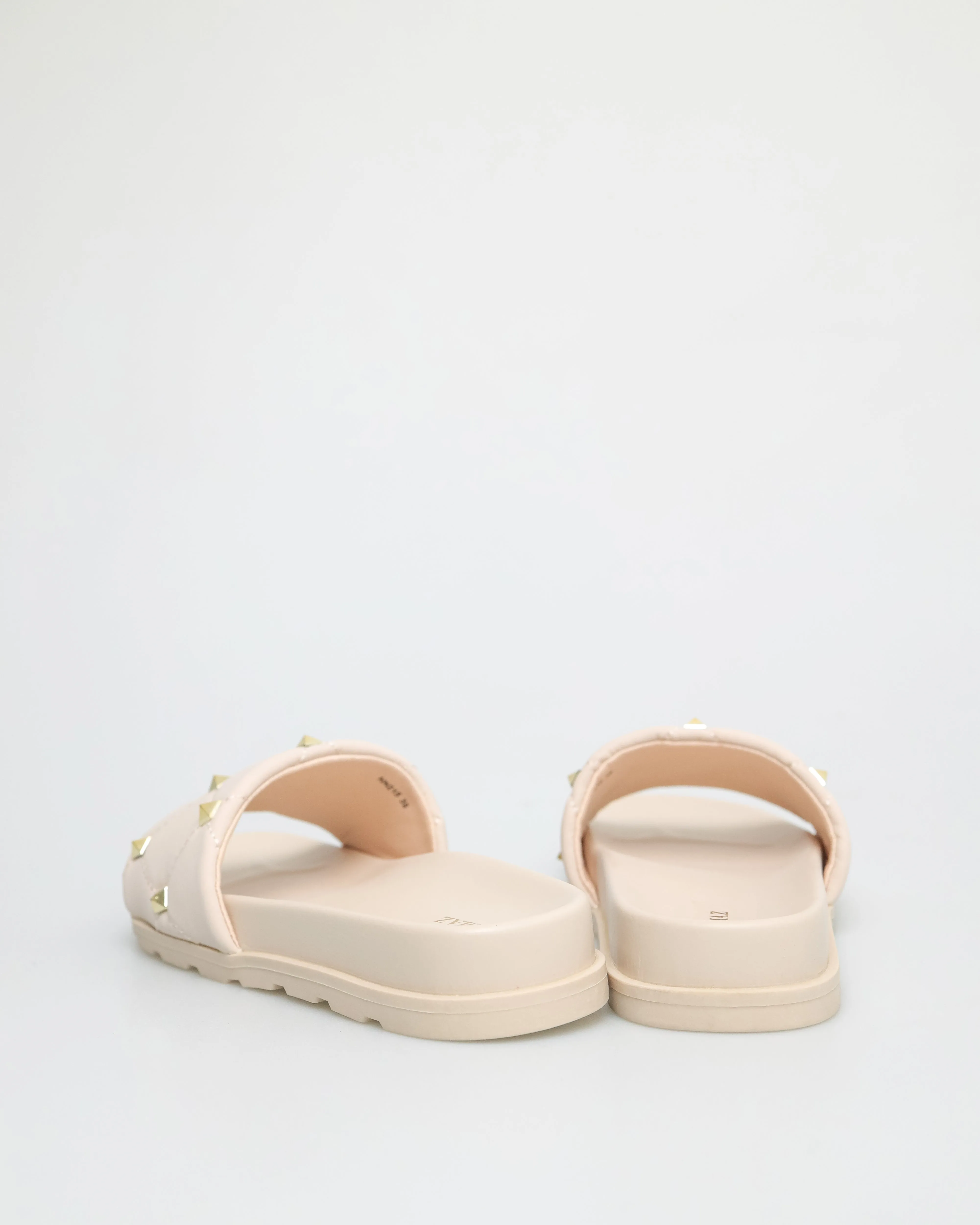 Tomaz NN215 Ladies Stud Quilted Sandals