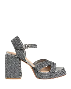 Valle Grey Platform Sandal