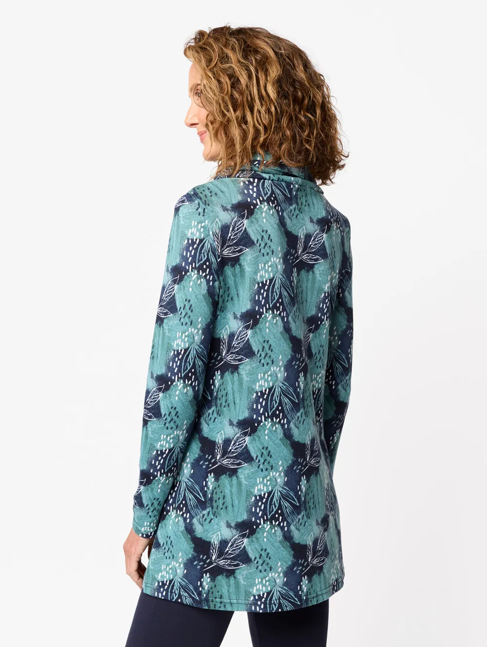 Vayda Cowl Neck Top
