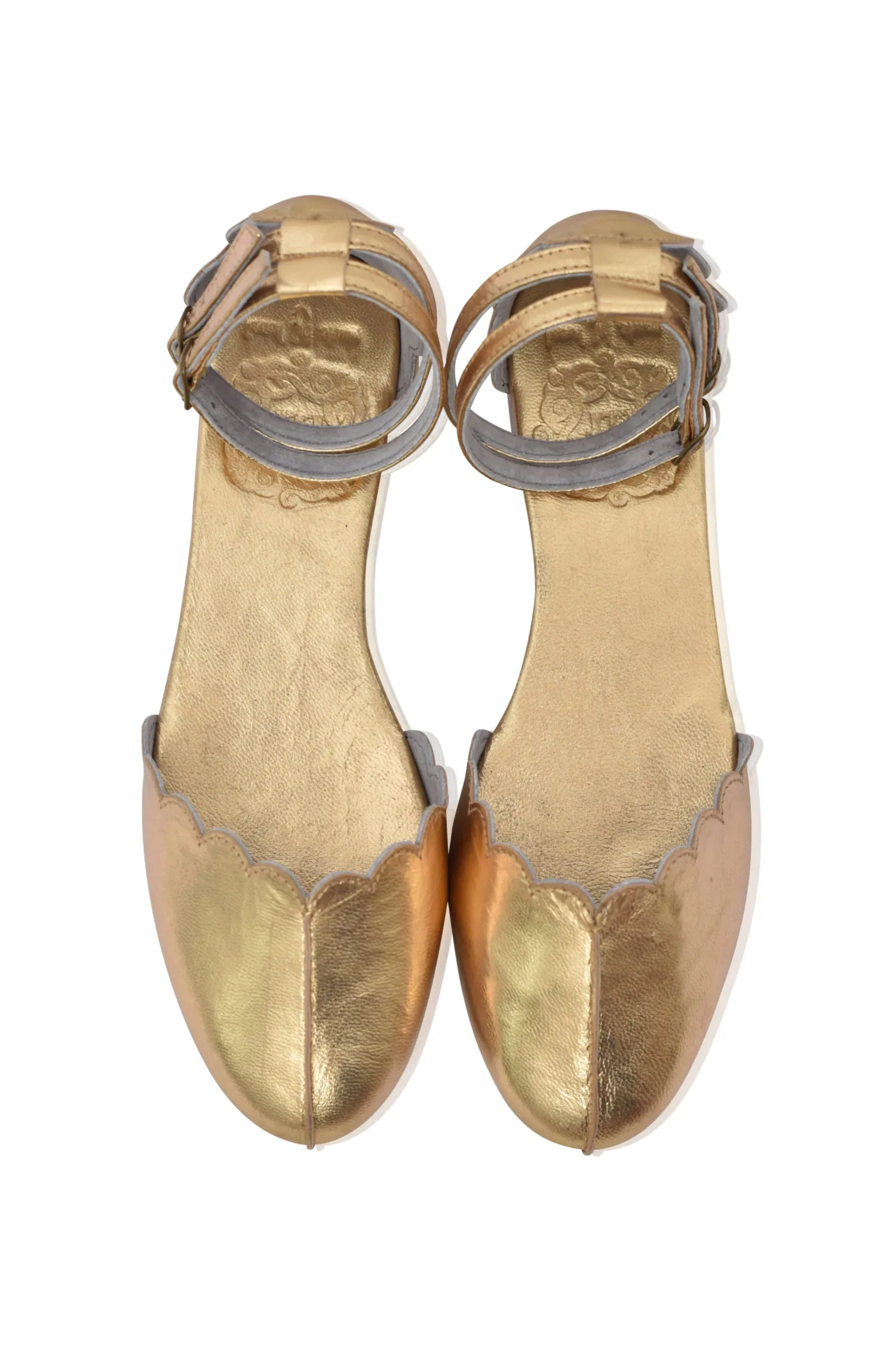 Venus Leather Flats (*Sz. 12)