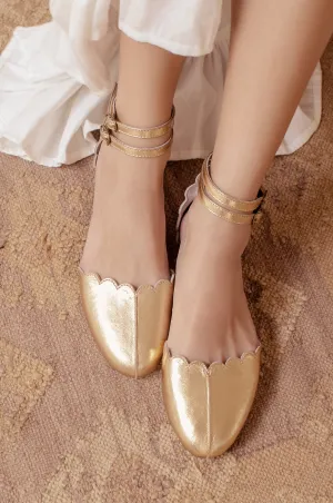 Venus Leather Flats (*Sz. 12)