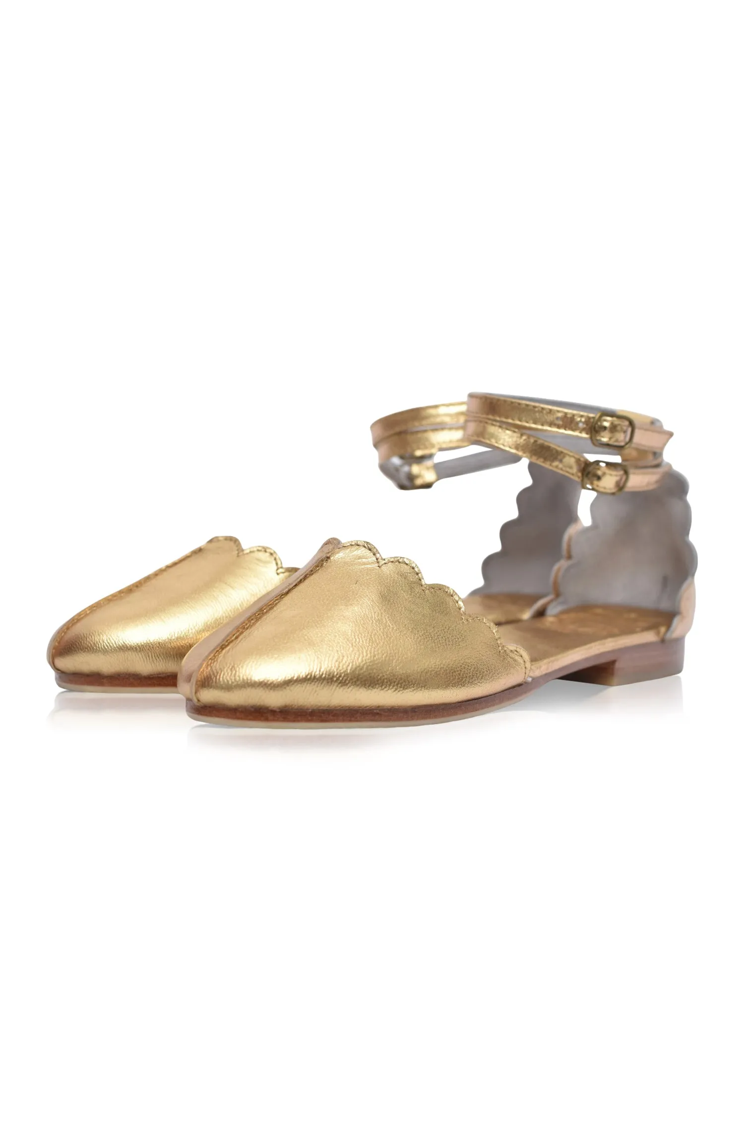 Venus Leather Flats (*Sz. 12)