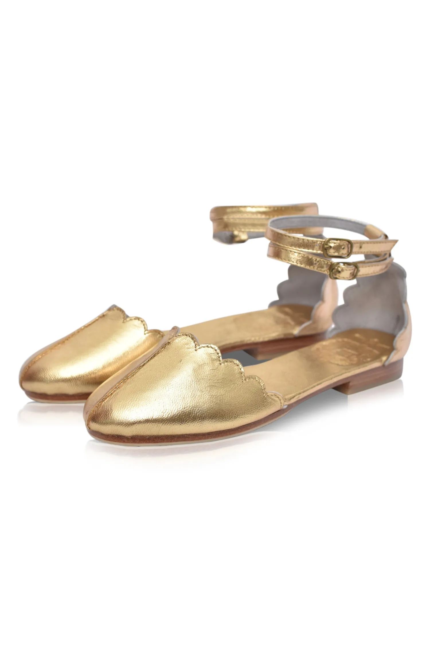 Venus Leather Flats (*Sz. 12)