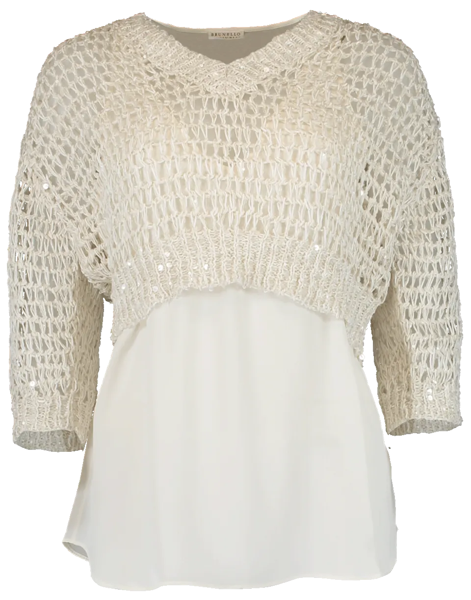 Wax Cotton Cotton Underpinning Top