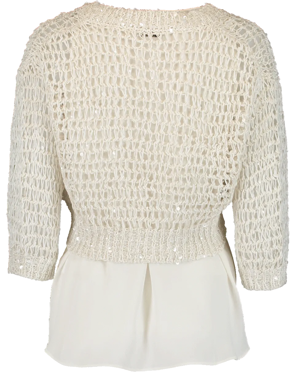 Wax Cotton Cotton Underpinning Top