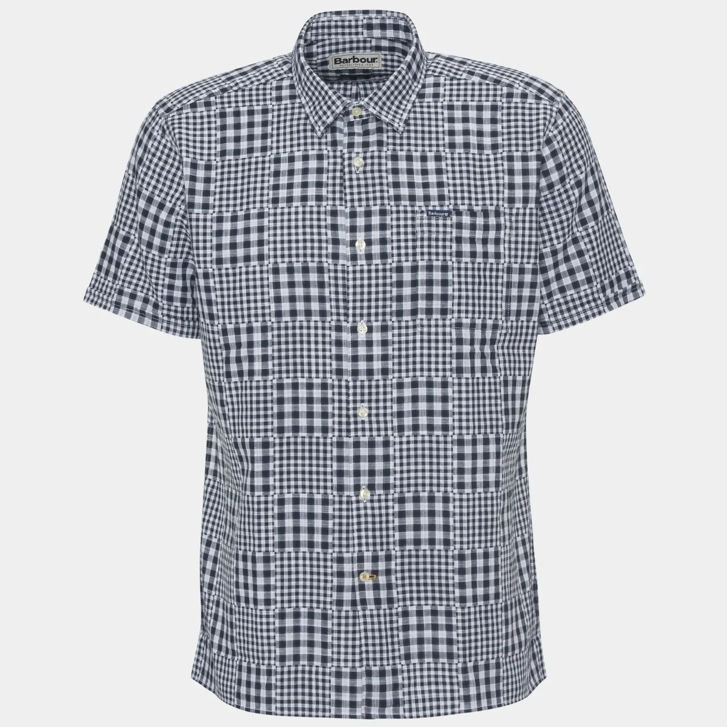 Willowbeach Regular Short-Sleeved Shirt (Navy)