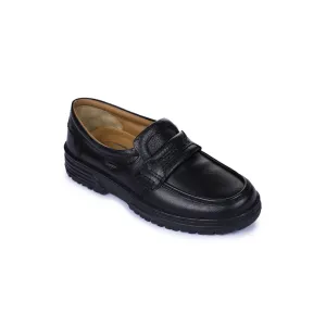 Windsor Black Formal Non Lacing Shoes For Men 7190-54 By Liberty