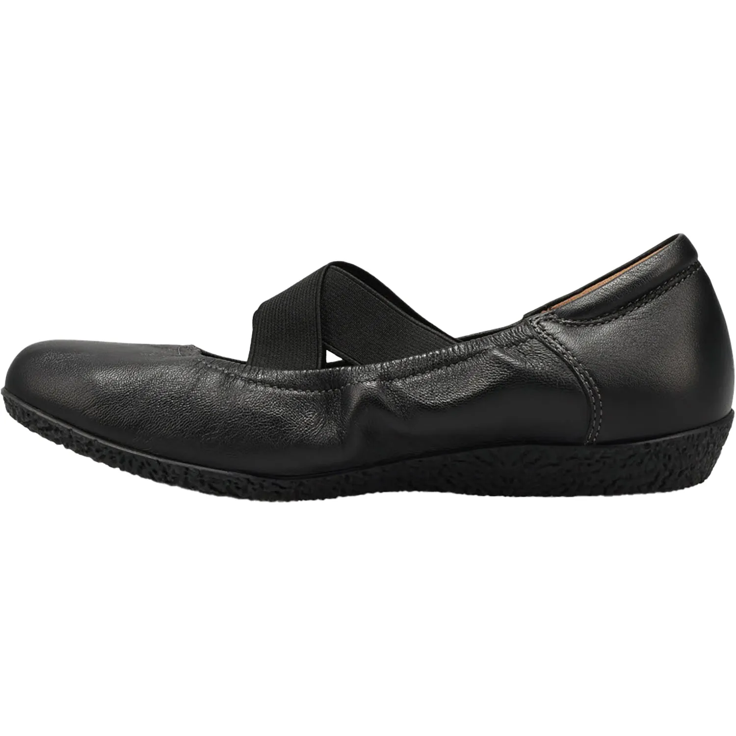 Women's Taos Exhale Black Leather